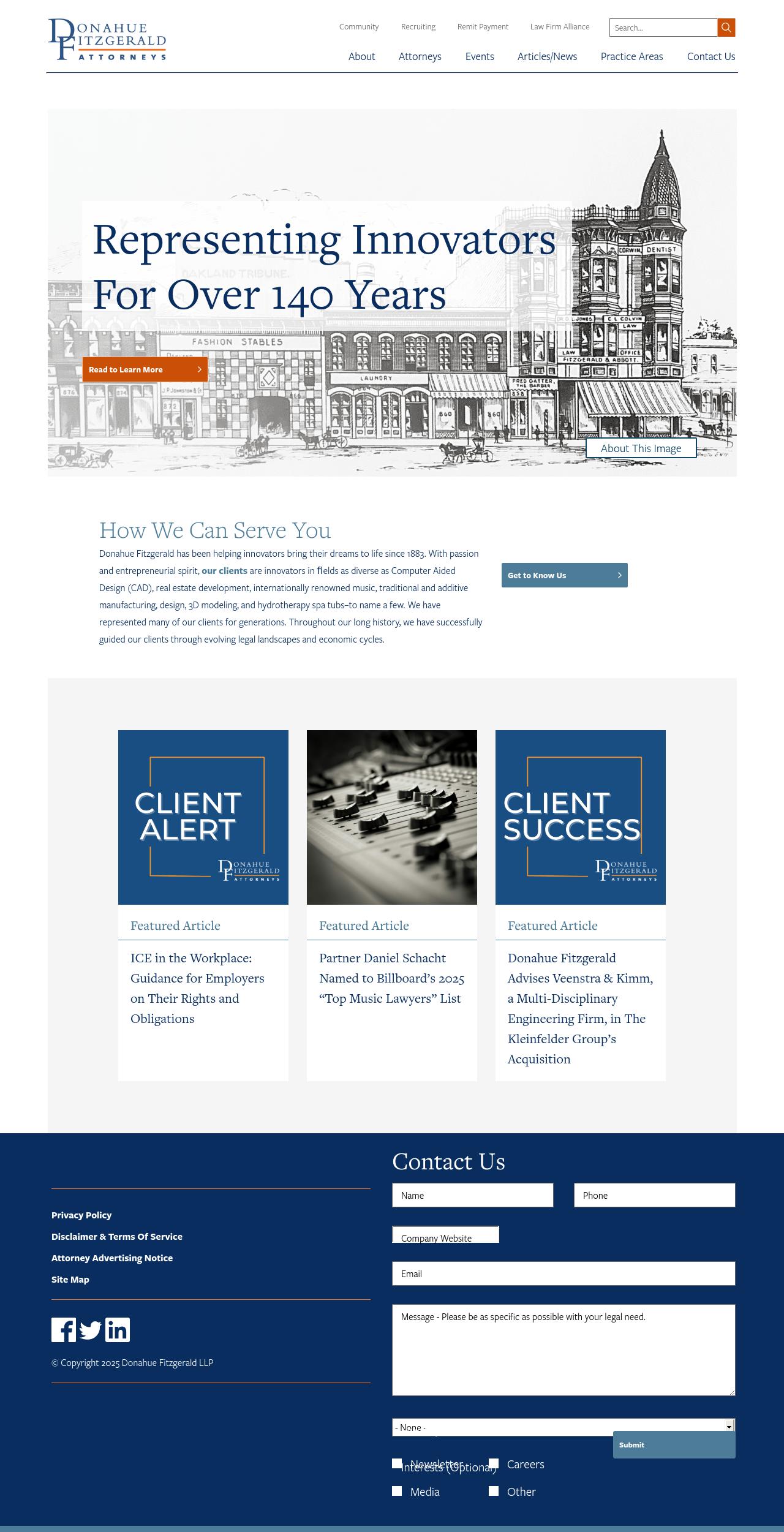 Donahue Fitzgerald LLP - Oakland CA Lawyers
