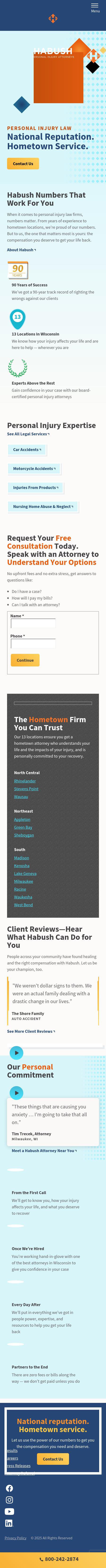 Habush Habush & Rottier S.C. - Green Bay WI Lawyers