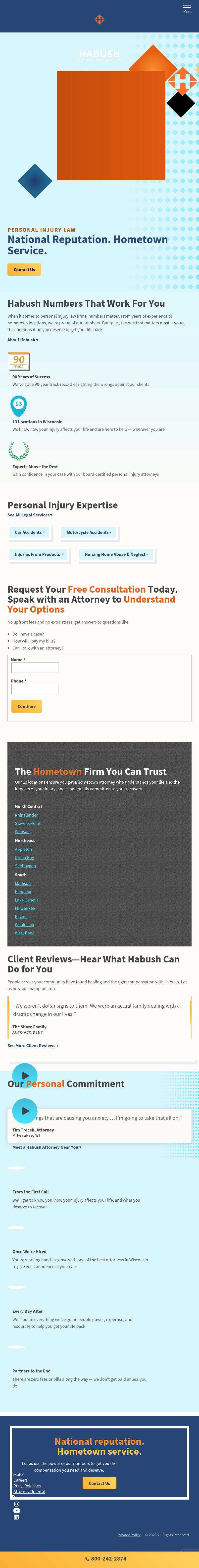 Habush Habush & Rottier S.C. - Green Bay WI Lawyers