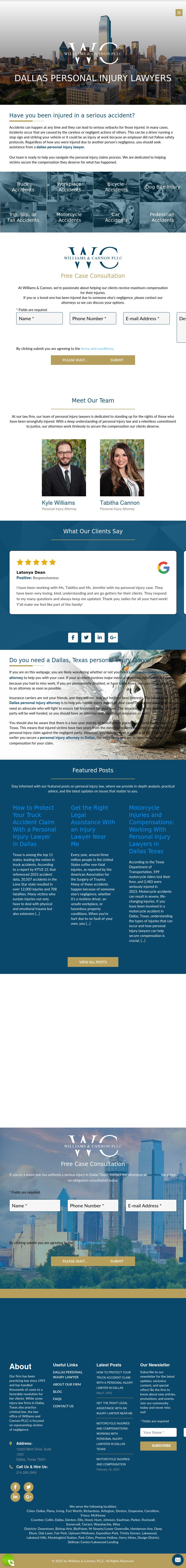 Johnson, Zegen, Scott & Williams, PLLC - Dallas TX Lawyers